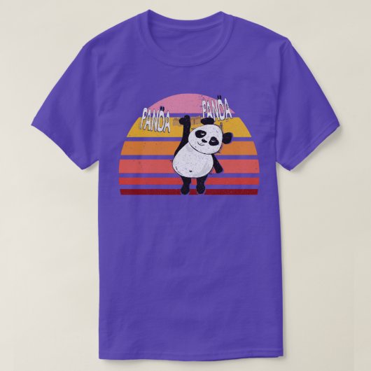 Cute Animal Friendly Panda 11 T-shirt (Design voorkant)