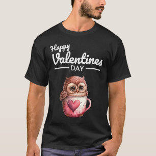 Cute Animal Heart Panda Happy Valentine Day 29 T-shirt