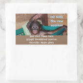 Cute Animal Nouvelle adresse Étiquettes (Sac)