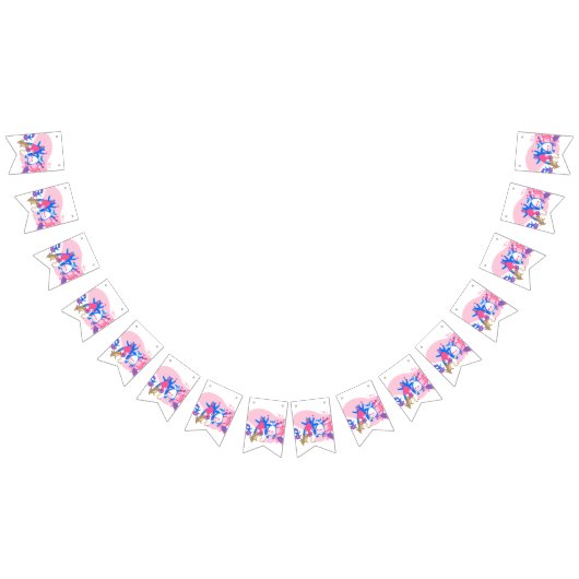 cute animal party selfie funny vlaggetjes (Alle)