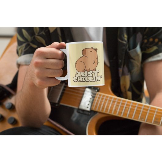 Cute animal thème Capybara café Mug