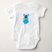 Cute animals baby bodysuit (Achterkant)