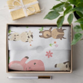Cute Animals Collectie 4 Ontkoppeling Tissuepapier (Geschenk)