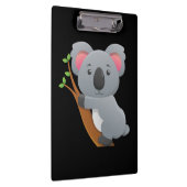 Cute animated Koala Beer Klembord (Rechts)