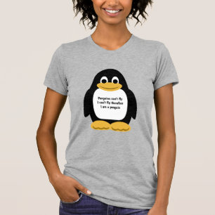 Cute animated pinguin t-shirt