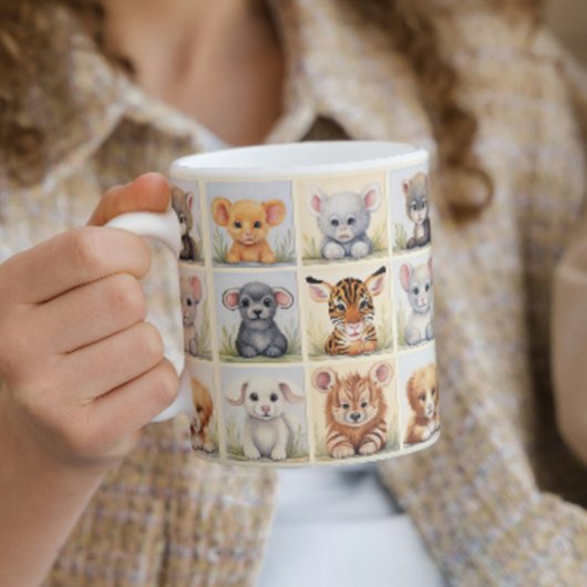 Cute Animaux 2 Café Mug