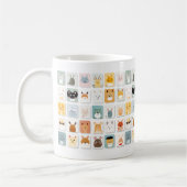 Cute Animaux 4 Mug de café (Gauche)