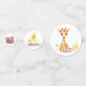 Cute Animaux Table Confetti (Devant)