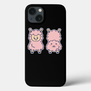 Cute Anime Alpaca Manga Kawaii Llama iPhone 13 Hoesje