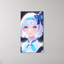 Cute Anime Art Canvas Afdruk