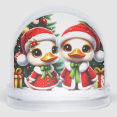 Cute Animé Canards Globe De Neige (Avant)