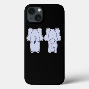 Cute Anime Elephant Manga Kawaii iPhone 13 Hoesje