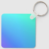 Cute Anime Gamer Boy Pixel Calm Sleutelhanger (Achterkant)