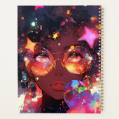 Cute Anime Girl African American Art (Dos)