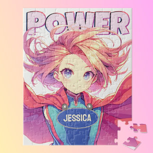 Cute Anime Girl Legpuzzel