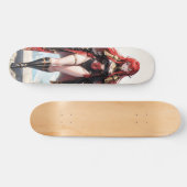 Cute Anime Girl Skateboard (Horizontaal)
