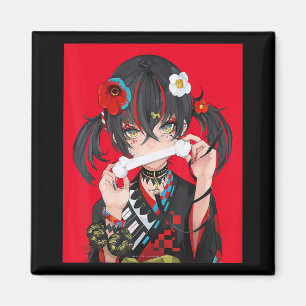 Cute Anime Girls Japans esthetisch kostuum Gift A Magneet