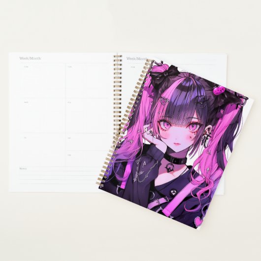 Cute Anime Goth Girl (Devant avec enveloppe)