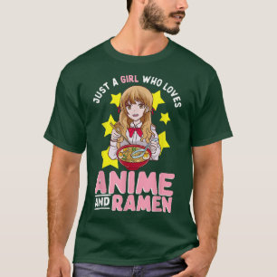 Cute Anime is gewoon een meisje dat van anime en r T-shirt
