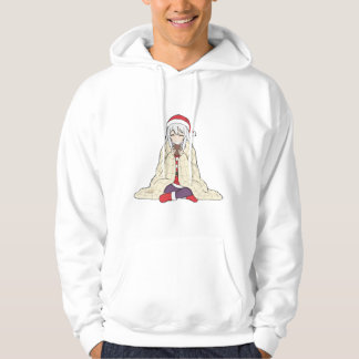 Cute Anime Kerstman Hoed Hoodie - Knus Kerstfeest