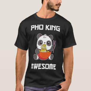 Cute Anime Panda Pho King Geweldige Japanse Otaku T-shirt