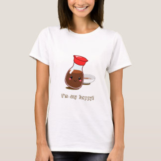 Cute Anime Soy Sauce "Ik ben soy happy!" T-shirt