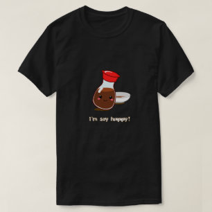 Cute Anime Soy Sauce "Ik ben soy happy!" T-shirt