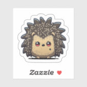 Cute Anime style Hedégel Sticker (Vel)