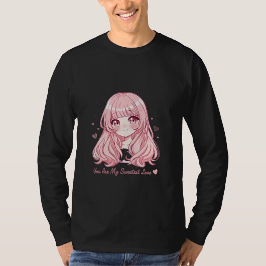 Cute Anime Valentine Sweatshirt (Voorkant)