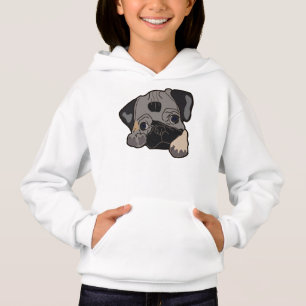 Cute animous pug
