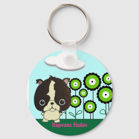 Cute Annabelle Keyring van hagorama Studios Sleutelhanger (Voorkant)