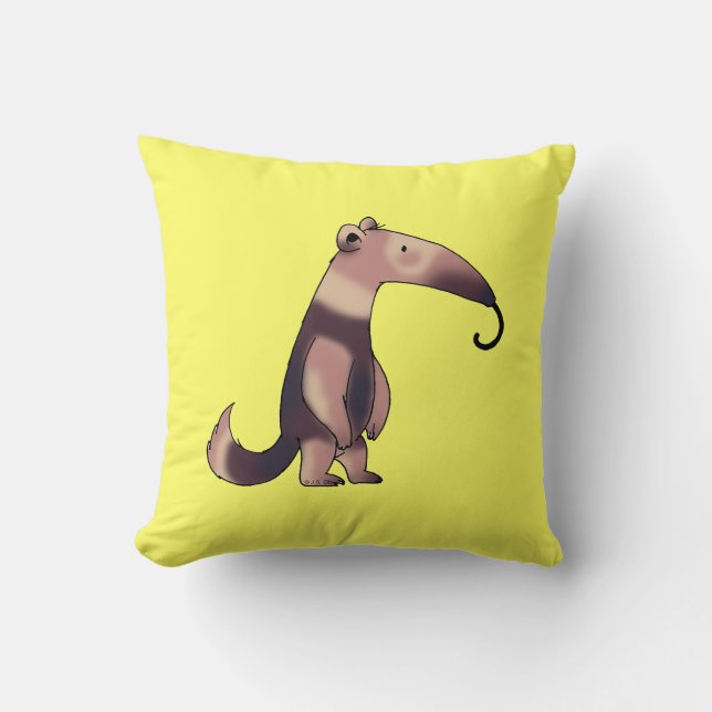 Cute anteater kussen (Voorkant)