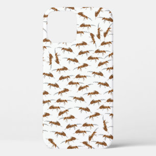 Cute Ants Pattern iPhone 12 Hoesje