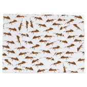 Cute Ants Pattern Groot Cadeauzakje (Achterkant)