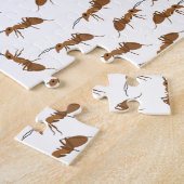 Cute Ants Pattern Legpuzzel (Zijkant)