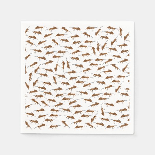 Cute Ants Pattern Servet (Voorkant)