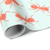 Cute Ants Wrapping Paper Cadeaupapier (Rol Hoek)