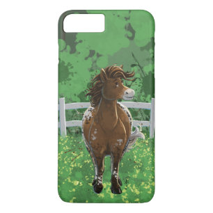 Cute Appaloosa Pony iPhone 8 Plus / 7 Plus Hoesje