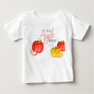 Cute apple baby kind verjaardagsfeest