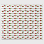 Cute Apple Cadeaupapier (Vlak)