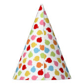 Cute Apple Feesthoedjes (Achterkant)