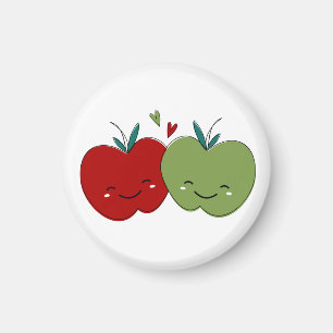 Cute Apple Magneet