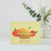 Cute Apple Pie Briefkaart (Staand voorkant)