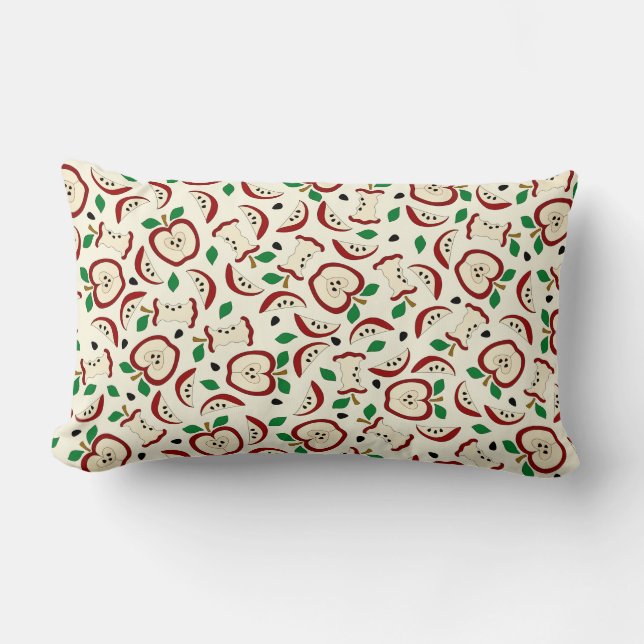 Cute Apple Pillow Kussen (Voorkant)