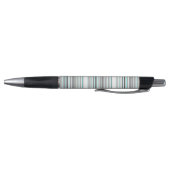 Cute aqua gray strepen pen (Bodem)