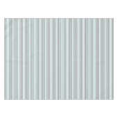 Cute aqua gray strepen tafelkleed (Voorkant (Horizontaal))
