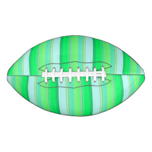 Cute aqua groene strepen american football