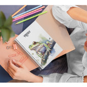 Cute Aquarelle Arbre Frog, personnalisé