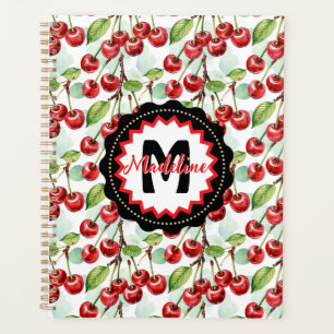 Cute Aquarelle Cerisier Motif personnalisé