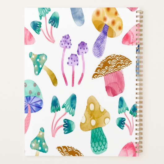 Cute Aquarelle Champignons (Dos)